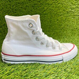 Converse Chuck Taylor All Star High Womens Size 6 White Athletic Shoes Sneakers